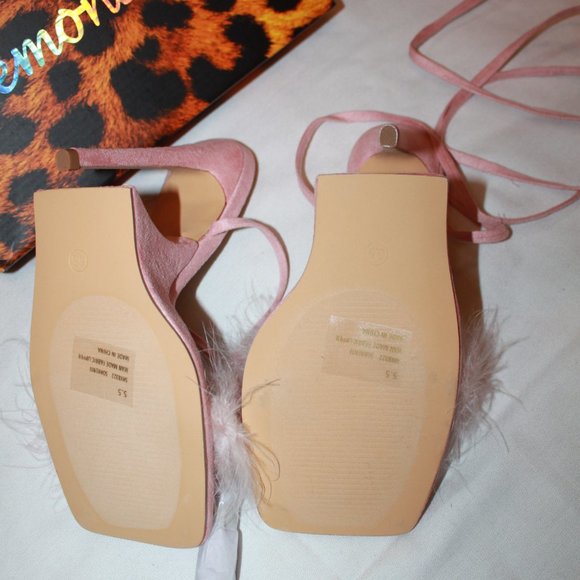 Super Cute Pink "Sorrenti" High Heels From Lemonade SHY8322 - Picture 5 of 11